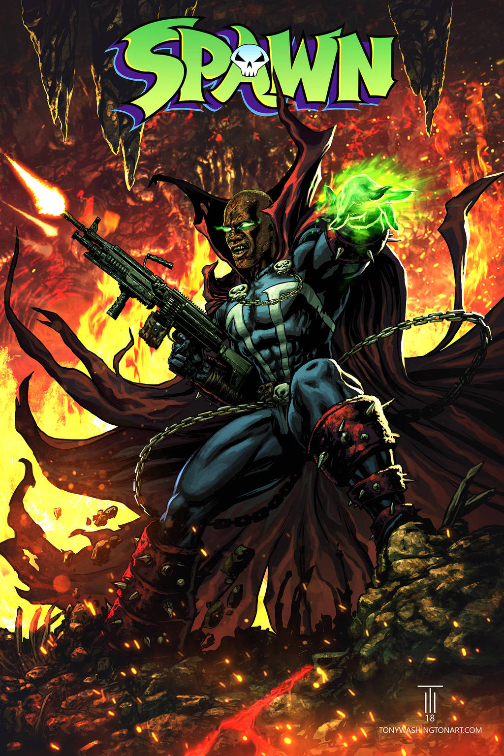 Spawn by Tonywashingtonart