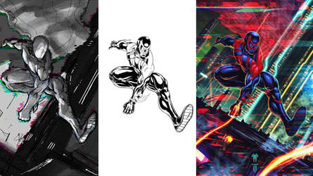 SDCC 2099 Poster Process (Print Available)