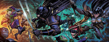 Batman Samurai Print + Video Process