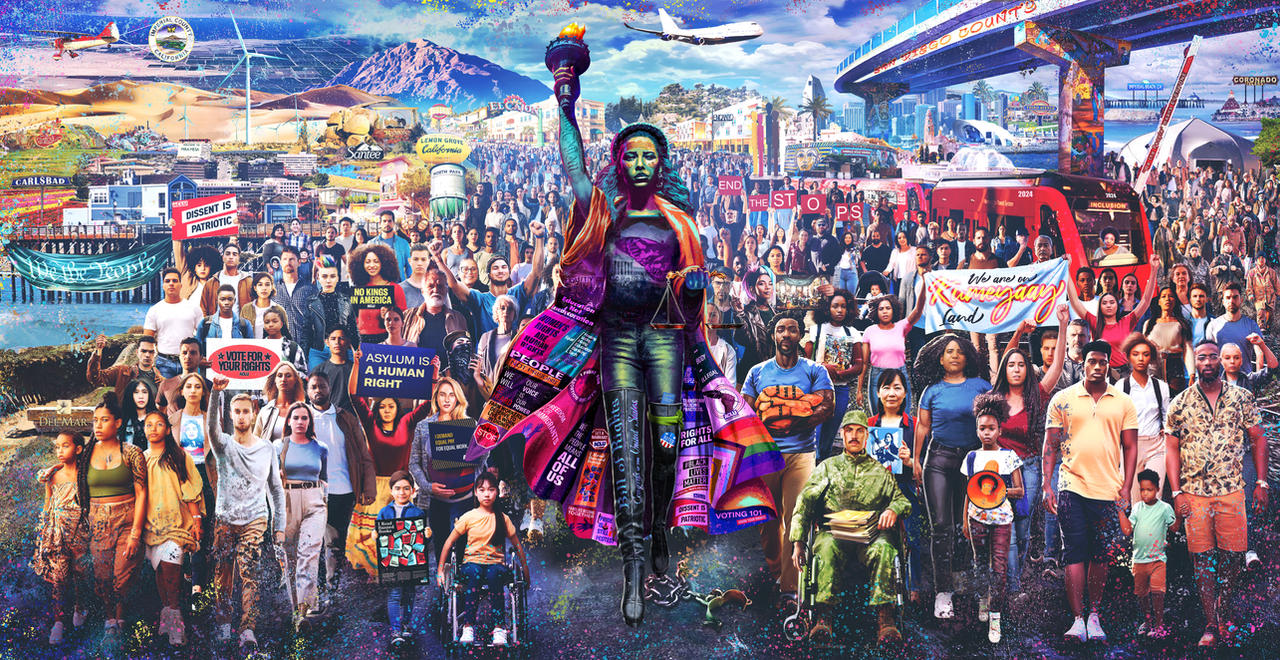 ACLU San Diego Mural