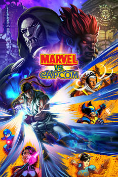 Marvel VS Capcom (Rocketcon Poster)