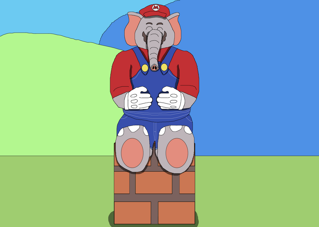 Elefante Rosa Mario Elephant Mario by Rippleyfan on DeviantArt
