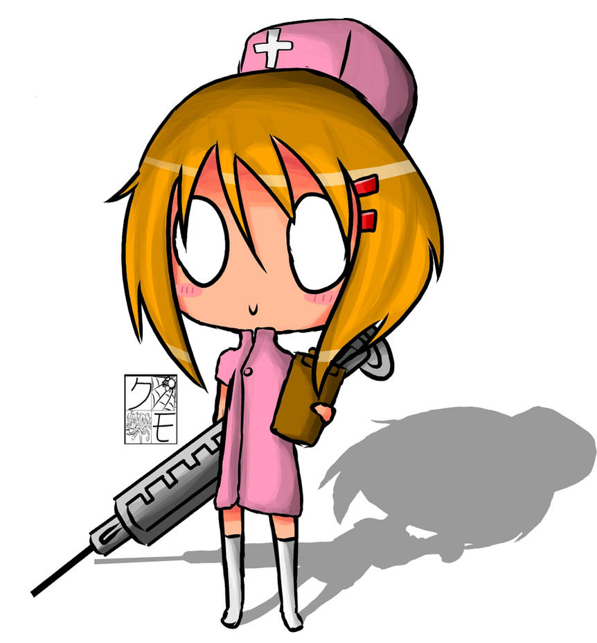 Chibi Nurse by LadySpiderlily on DeviantArt