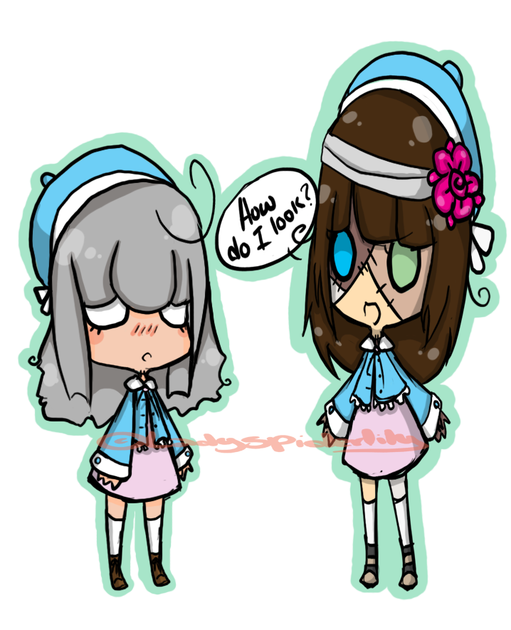 OC twins~ by LadySpiderlily on DeviantArt