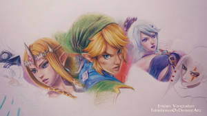 Hyrule Warriors Drawing WIP 2