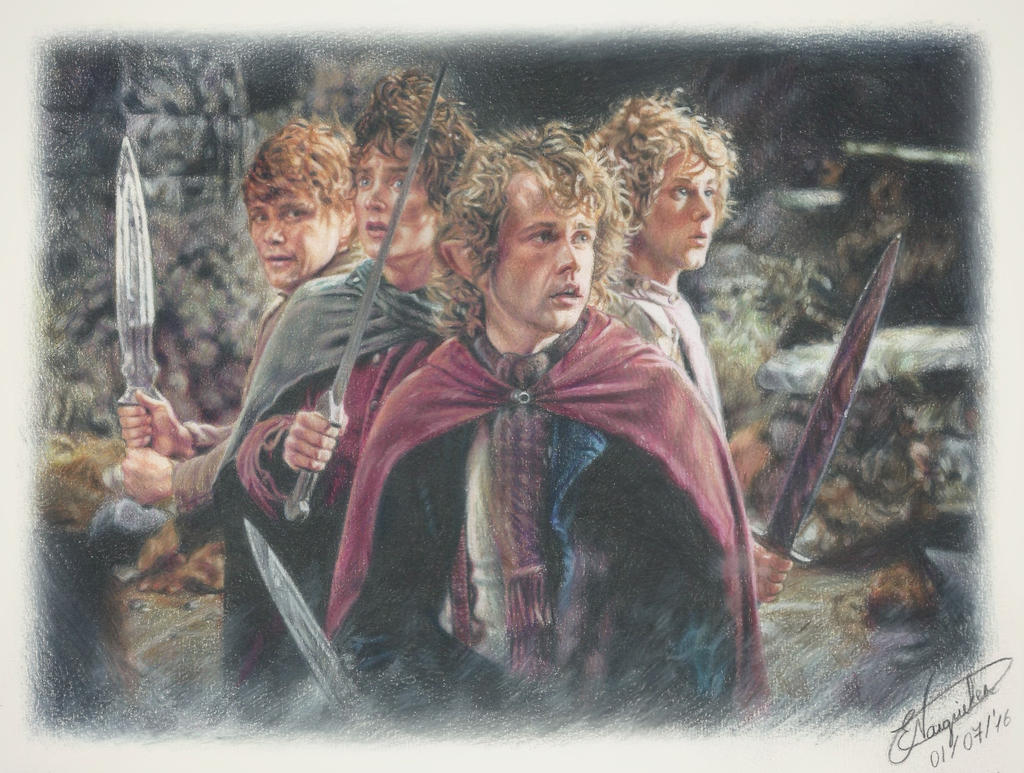 Hobbit Bookmark - Lord of the rings by cristell15 on DeviantArt