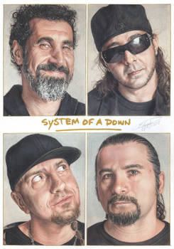 System Of A Down (Drawing)