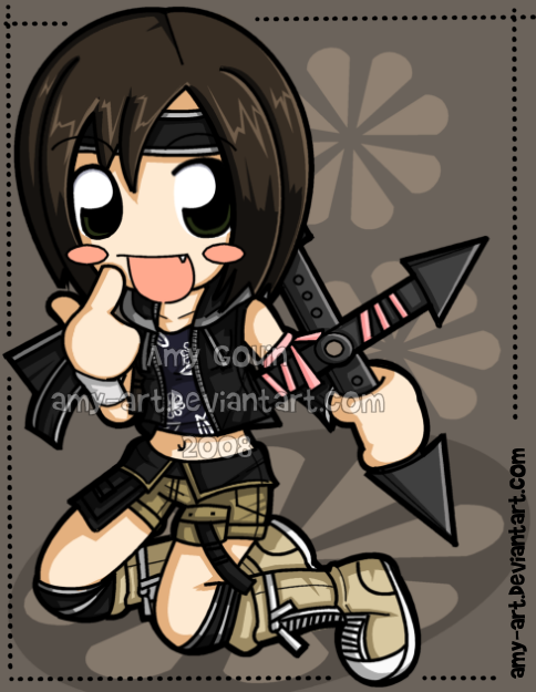 Yuffie - AdventChildren and KH