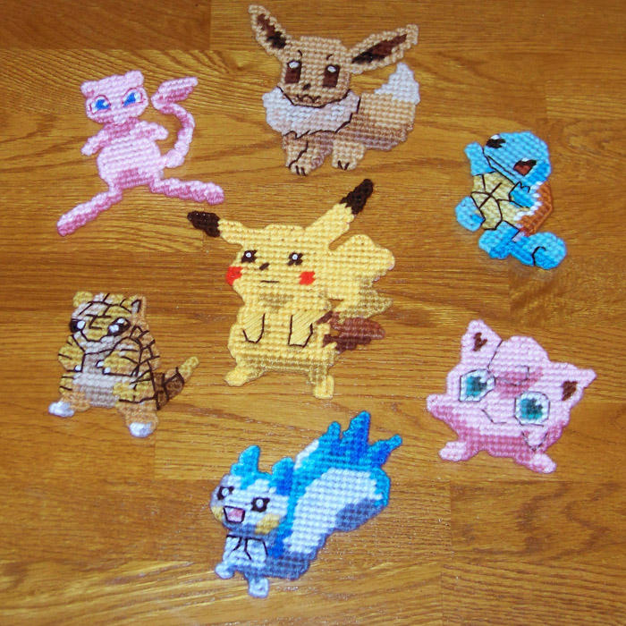 Plastic canvas pokemons by twapa on DeviantArt plastic-canvas-pokemons-by-twapa-on-deviantart