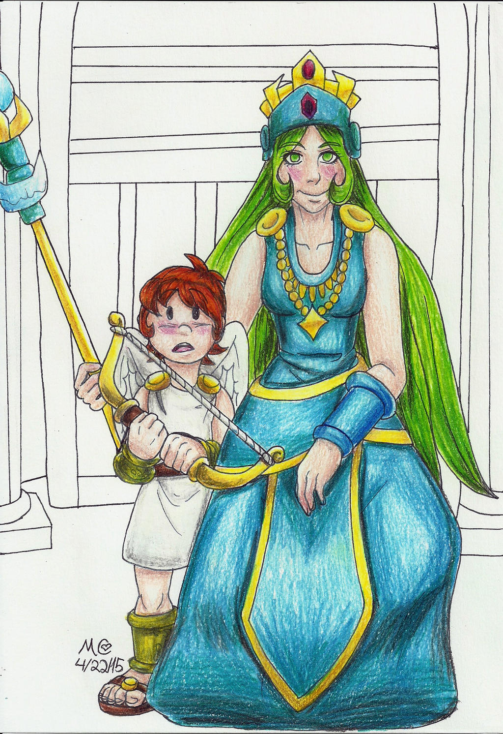 NES Pit and Palutena