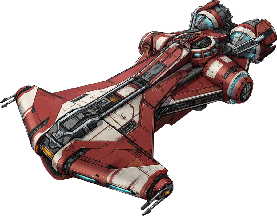 SWTOR - Jedi Starship by DoctorAnonimous