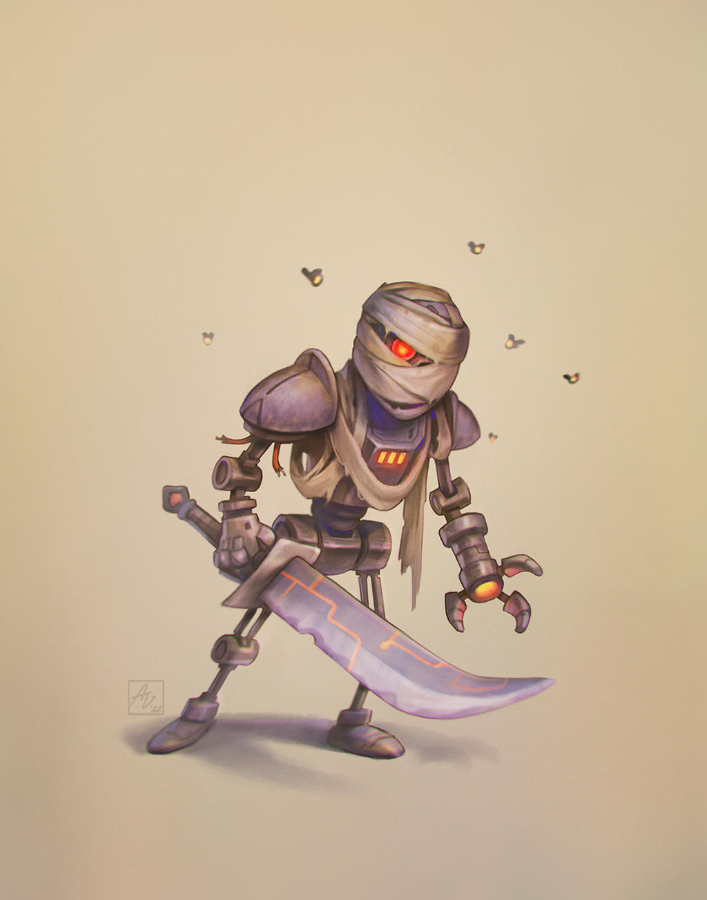 The Mummy Knight by AlexMcGrapes on DeviantArt