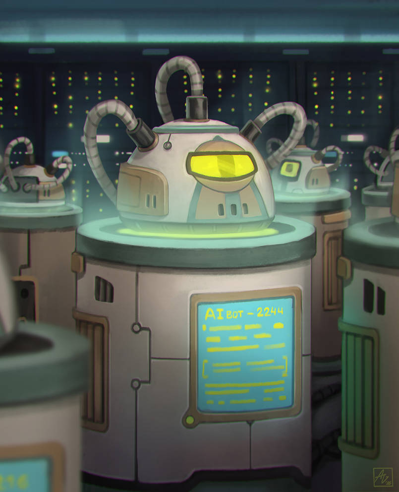 Deviantart Bot AI Bot - 2244 by AlexMcGrapes on DeviantArt