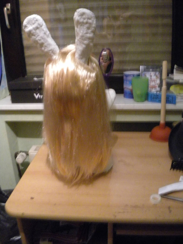 Wig Rabbid Rabbid Special Suit: Blonde Bitch wig by Melanie-Hime on DeviantArt