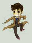 Chibi Doctor Who Stand Alone by ElectricEidolon