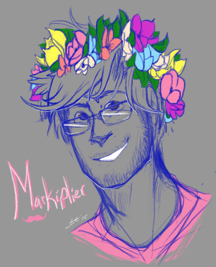 Charity Stream- Flower Crown Markiplier