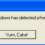 Error Message: Cake