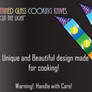 -School- Stained Glass Cooking Knives