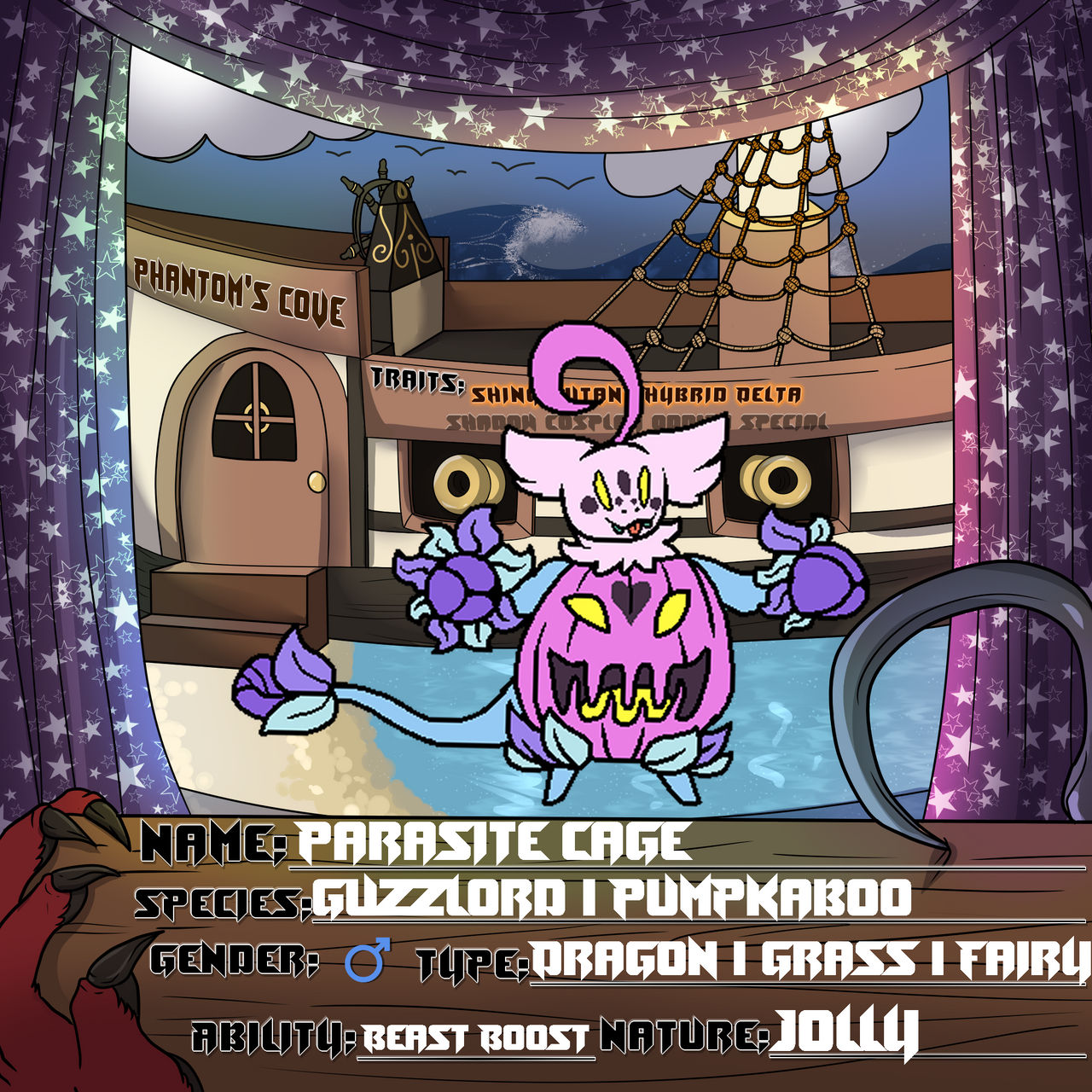 Pv Parasite Cage Reference By Noodlekarp On Deviantart