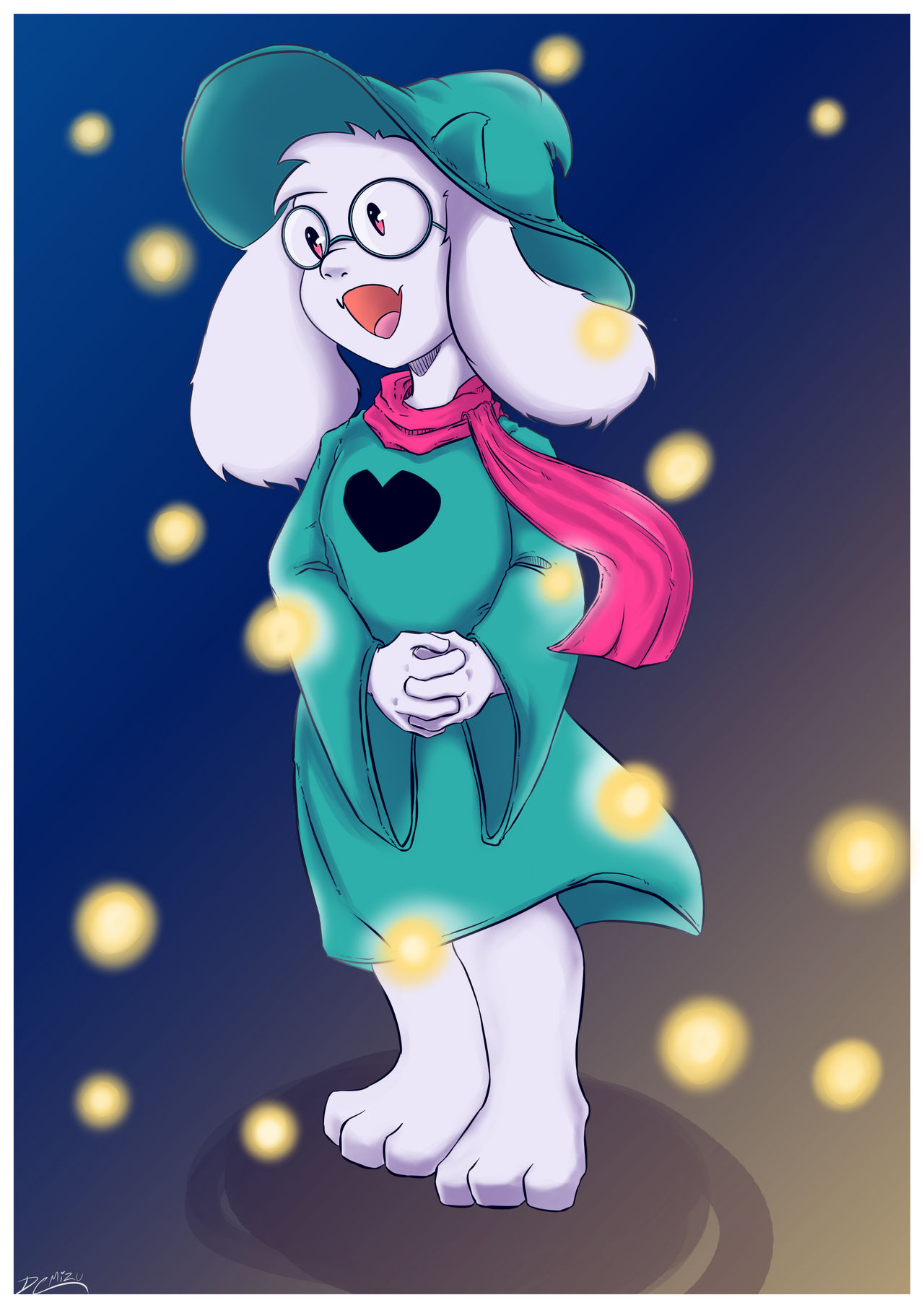 Ralsei (Old Drawing) by WeaknessBat on DeviantArt