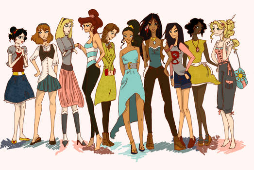 Modern Disney Princesses