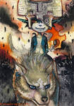 ACEO 7 - The Darkest Sky by HylianDragonCatty