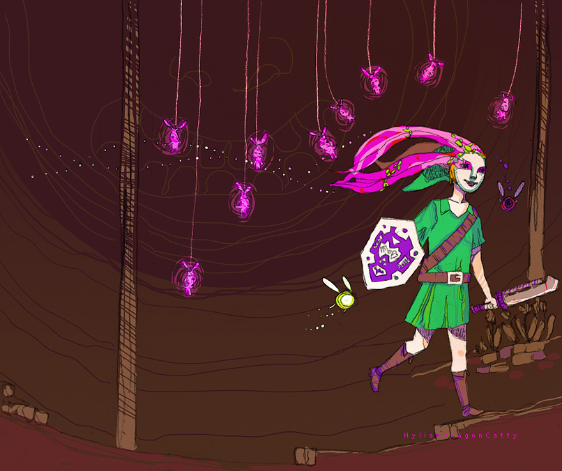 Zelda - Fairies by HylianDragonCatty
