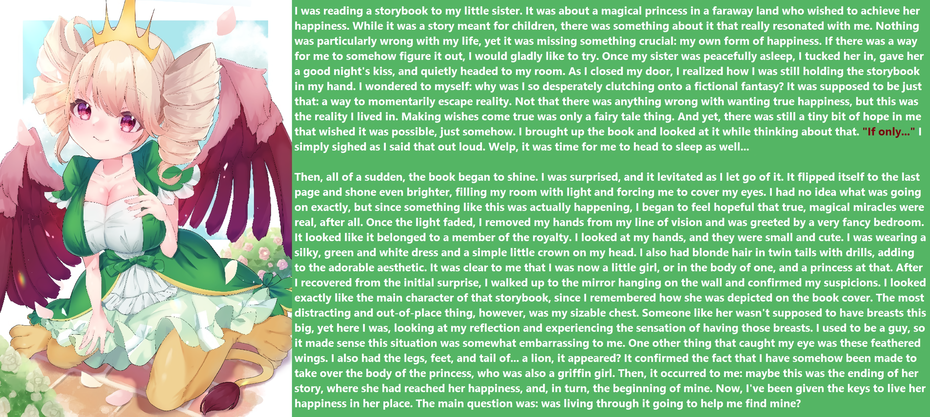 Tg Cap Inner Tale Of You |TG Cap| by ChadVanillaEnjoyer on DeviantArt