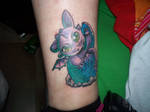 Toothless Tattoo by Omiashi