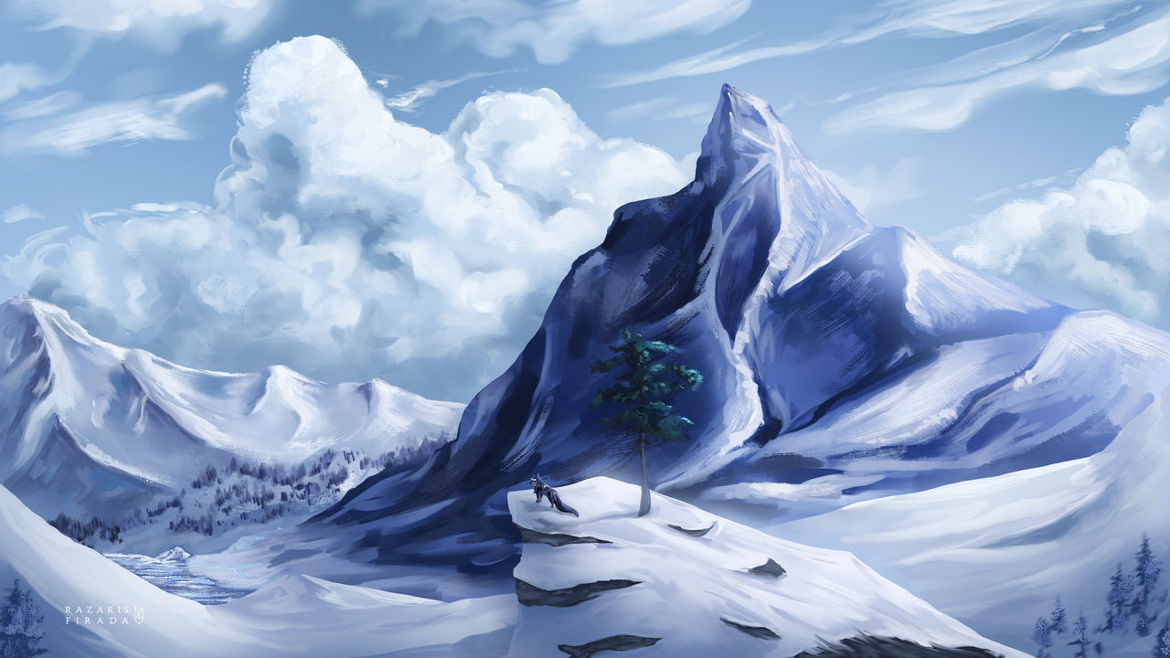 Native mountain peaks