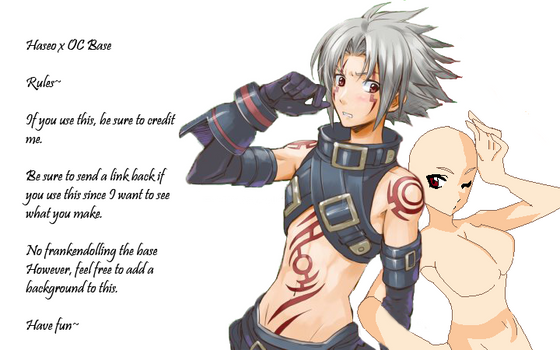 First Haseo x OC Base made