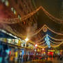 New Year's street light decorations