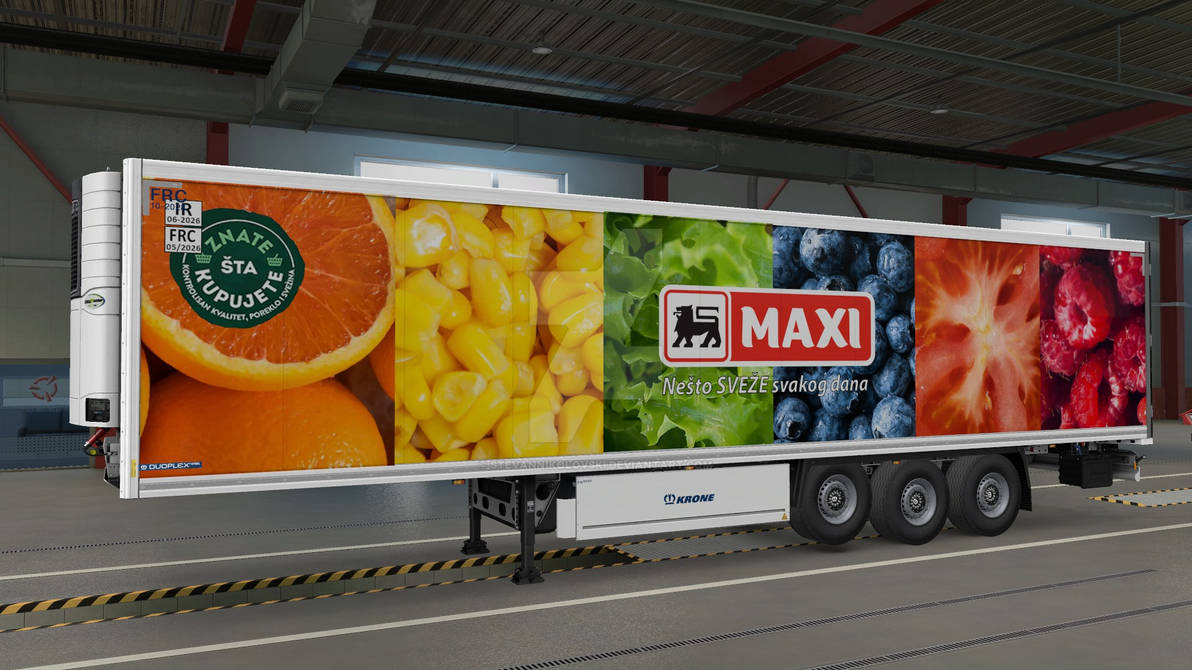 Maxi Freezer Fruit Repaint Krone Cool Liner by StevanNikolovski on ...