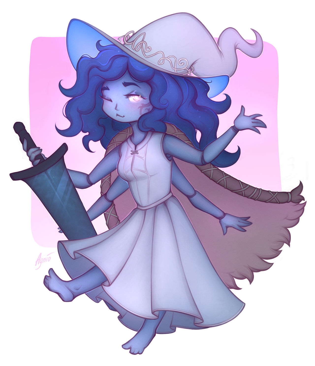 Simple Ranni Drawing Ranni by Agnio on DeviantArt