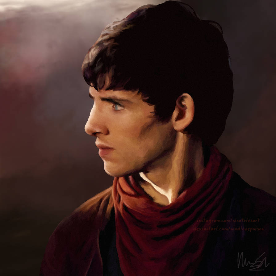 Merlin Description Merlin Side Profile by madlovepoison on DeviantArt