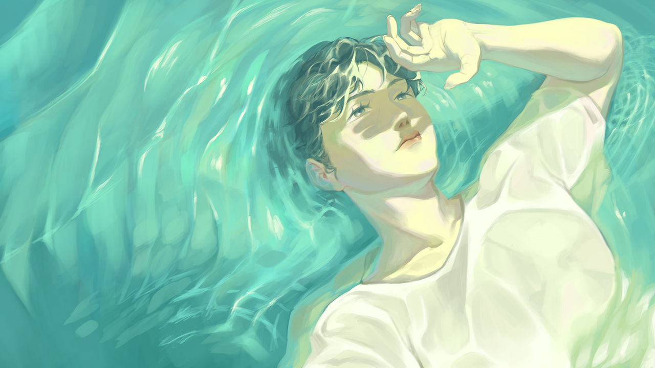 The Caress of Teal