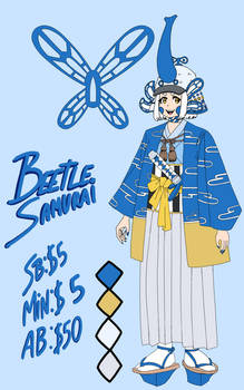 3# [closed]Adoptable Auction: Beetle Samurai