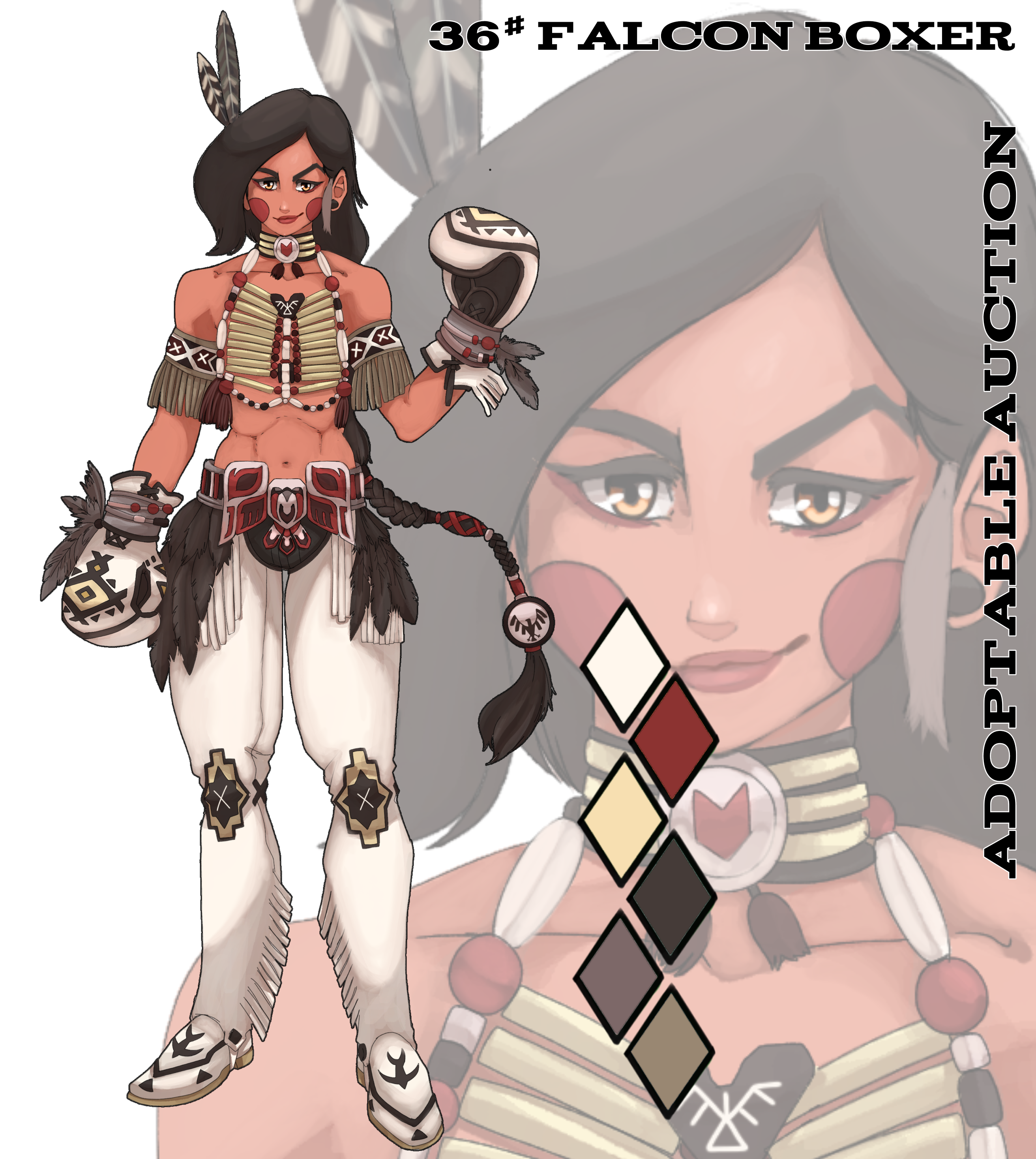 (CLOSED) 36# Adoptable Auction: Falcon Boxer