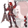 (CLOSED) 39# Adoptable Auction: Demon Guitarist