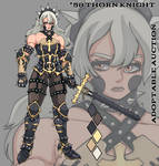 (CLOSED) #58 Adoptable Auction: Thorn Knight by PaganiniN8