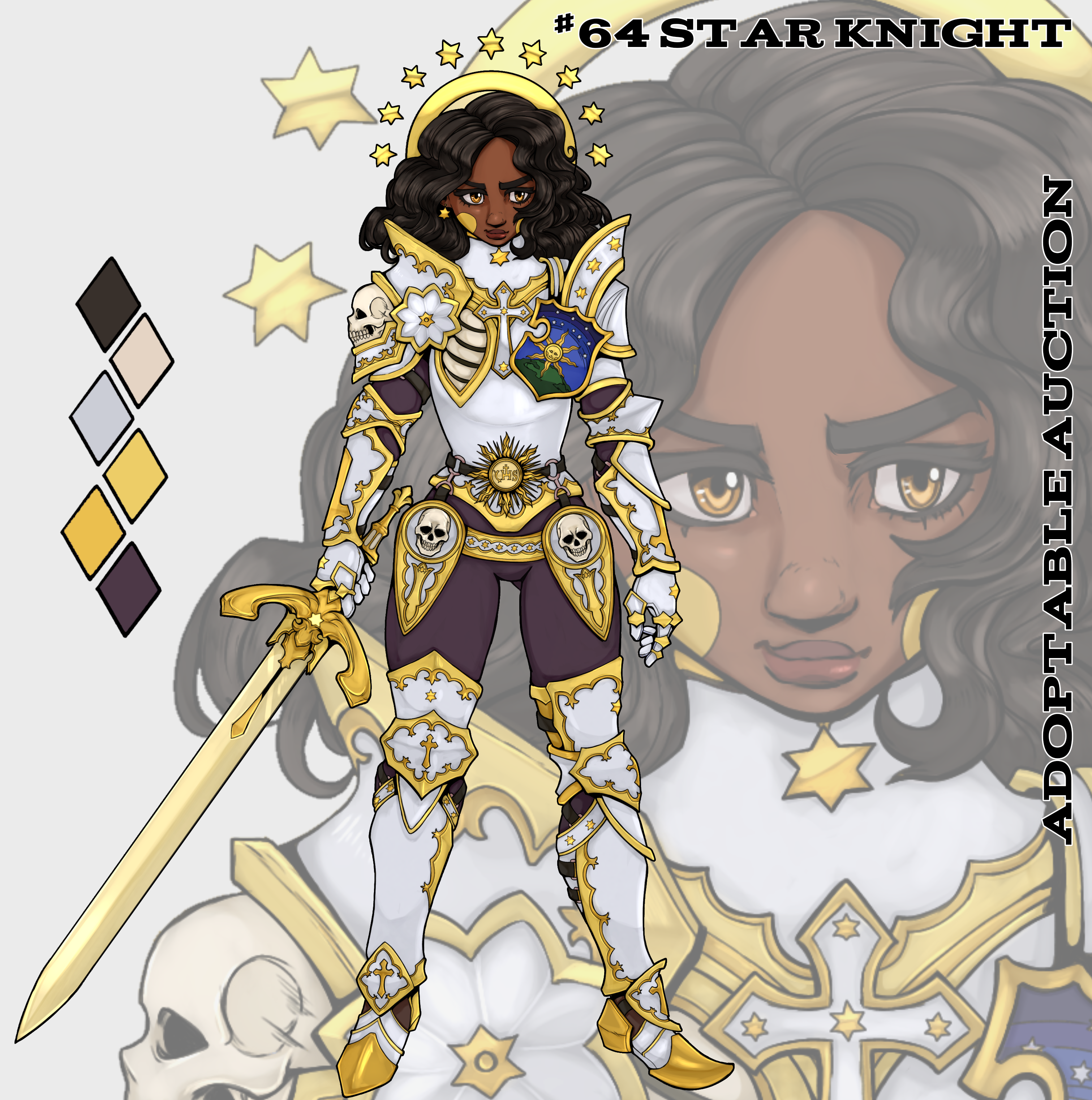 (CLOSED) #64 Adoptable Auction: Star Knight