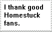 I thank good homestuck fans stamp