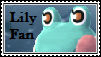 Lily The Frog Fan Stamp