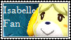 Isabelle Fan Stamp