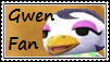 Gwen Fan Stamp