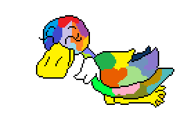 picture Animated Gif Walking Duck Wallpaper rainbow duck gif by tinystalker on