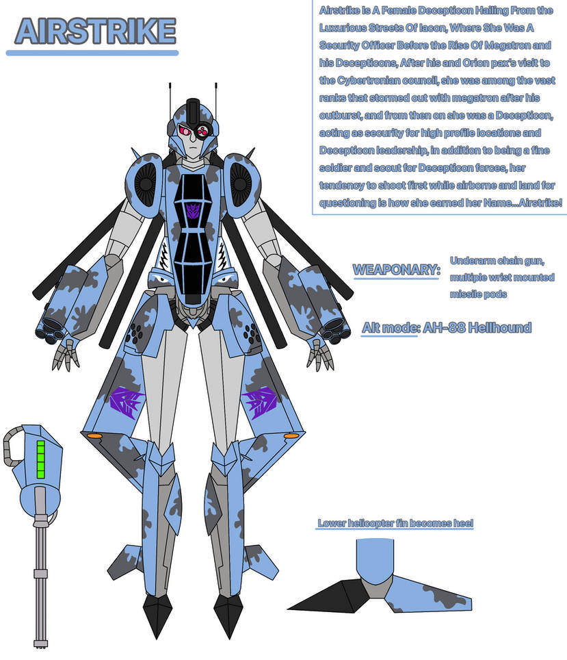 Transformers Rba Oc Transformers OC: Airstrike! by MSG553 on DeviantArt