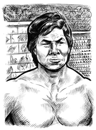 Bolo Yeung sketch card