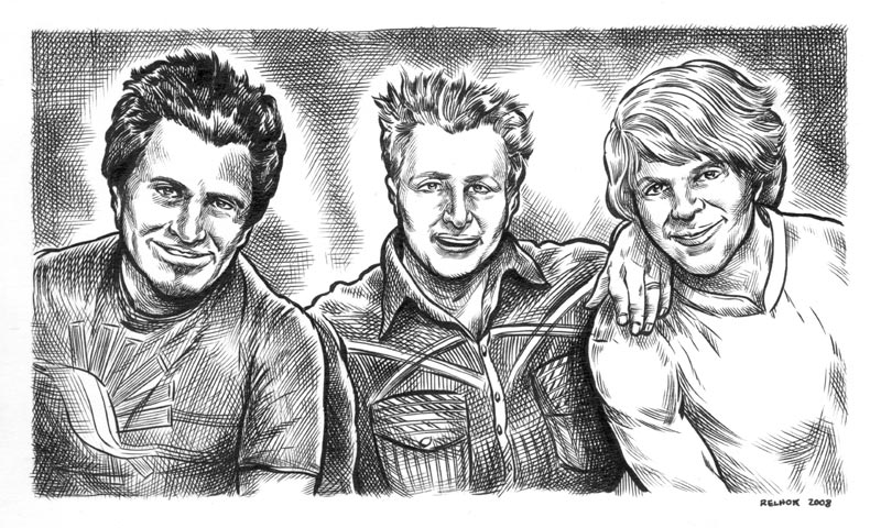 Rascal Flatts sketchcard