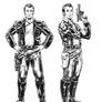 Former Human Beings Model Sheets - Captain Black